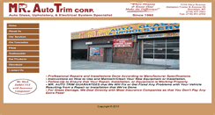 Desktop Screenshot of mrautotrim.com